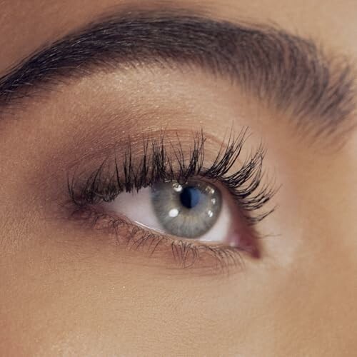 Close-up of an eye with makeup