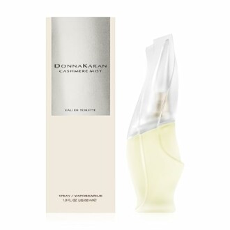 Donna Karan Cashmere Mist perfume with packaging, exuding elegance and sophistication.