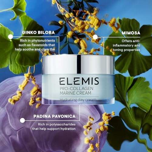 ELEMIS Pro-Collagen Marine Cream with botanical ingredients.