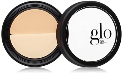 Glo Skin Beauty concealer with open lid showing two shades.