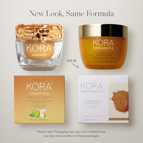 KORA Organics Turmeric Glow Moisturizer