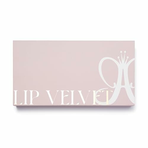 Lip Velvet product packaging with pink design