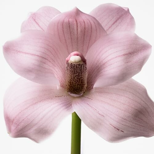 Close-up of a pink orchid flower