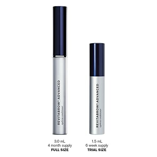 RevitaBrow Advanced eyebrow conditioner full and trial size