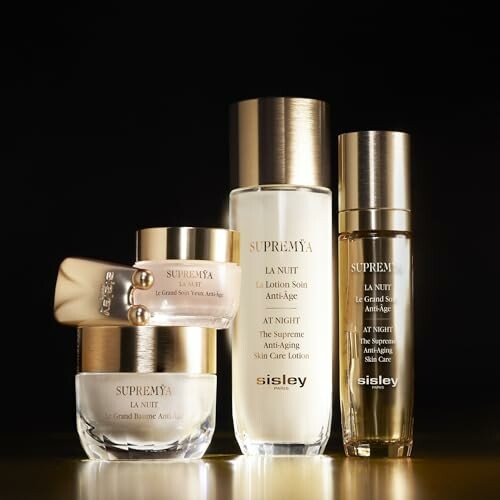 Sisley Supremya skincare products lineup.