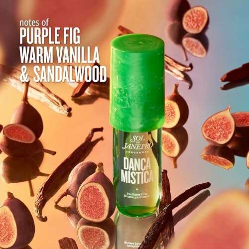 Sol de Janeiro Danca Mistica perfume with figs and sandalwood.
