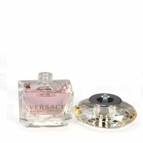 Versace Bright Crystal perfume bottle with open cap